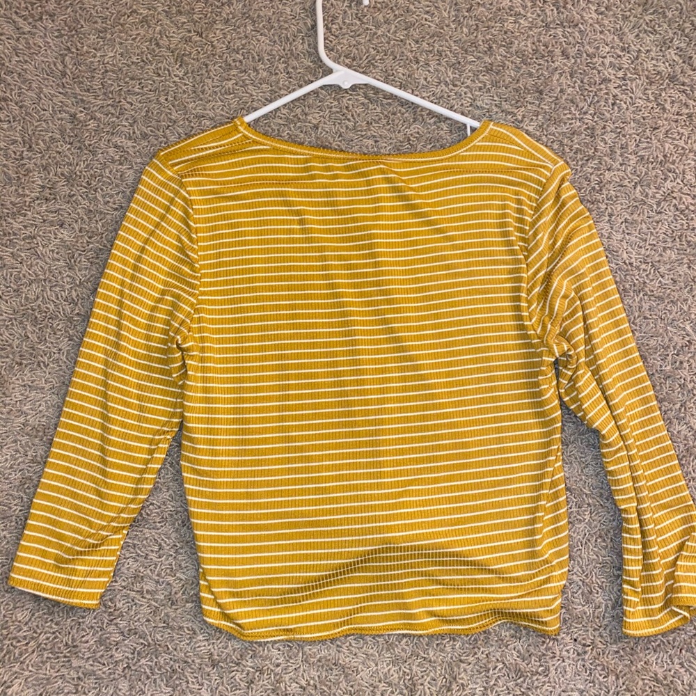 Tilly’s Striped Yellow Shirt